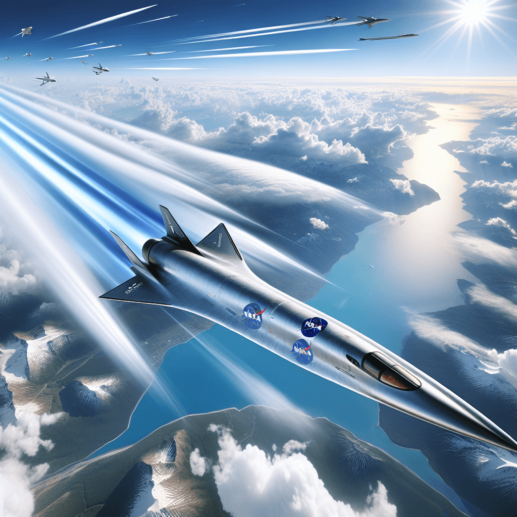 NASA's Supersonic XB-1 Jet Takes Flight, Captures Awe-inspiring Photos