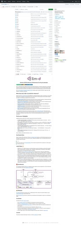llm-d screenshot