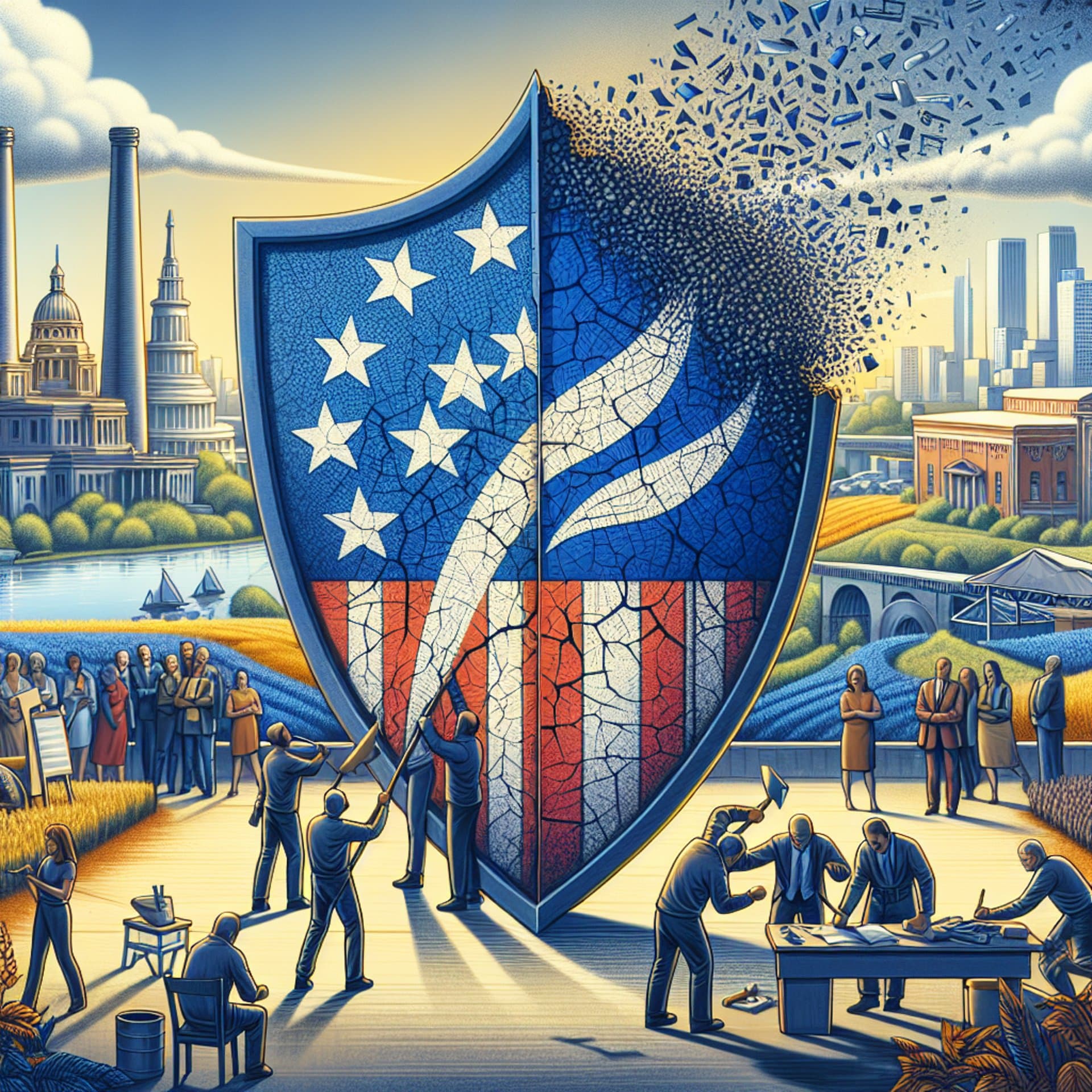 Banner for Walter Isaacson Analyzes the State of American Democracy: Can Unity be Restored?