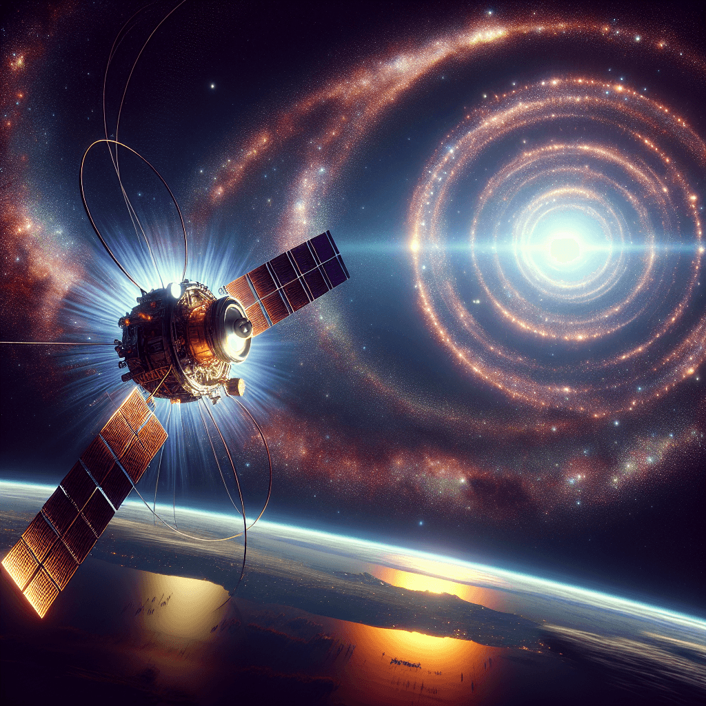 Banner for NASA's Long-Silent Relay-2 Satellite Surprises with Mysterious Radio Burst!