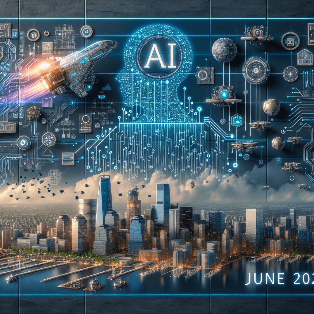 Banner for AI's Meteoric Rise and Amazon's Historic Milestone: June 2024's Tech Defining Moments