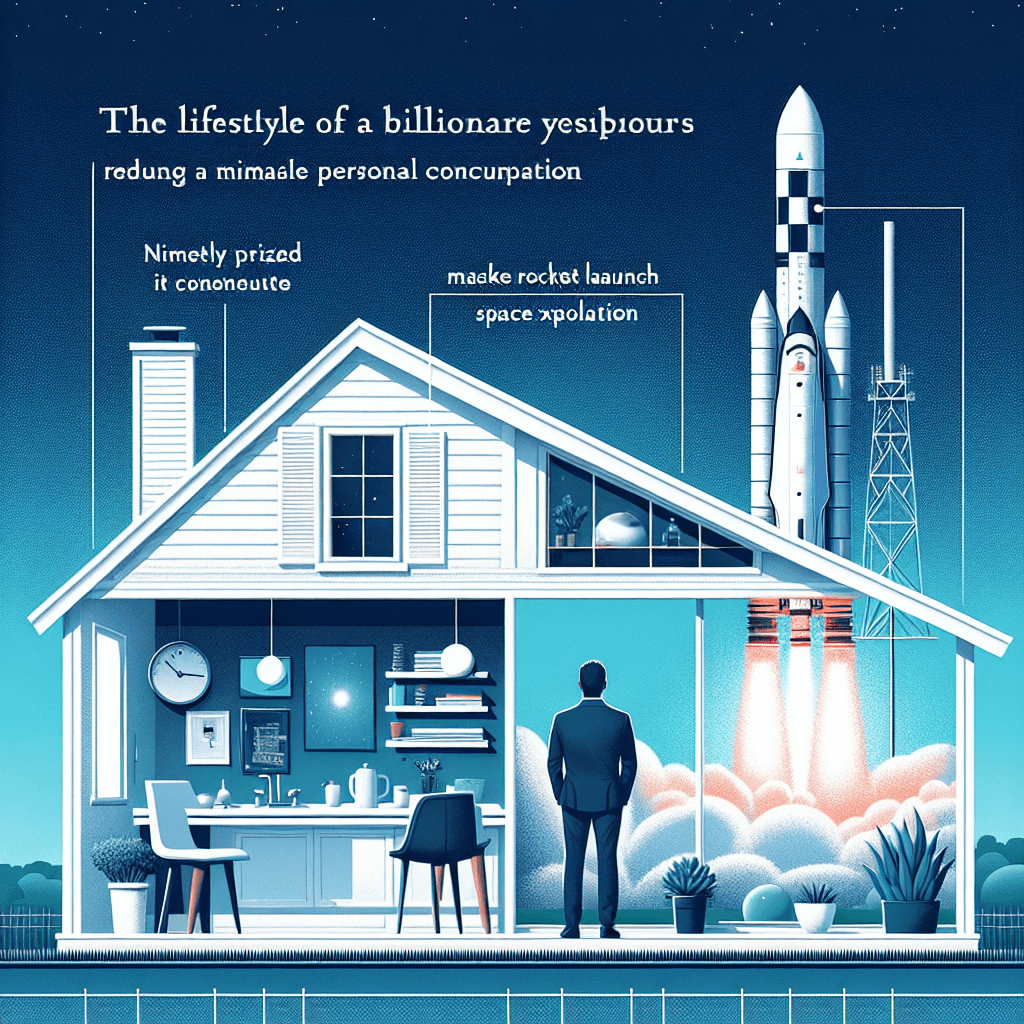 Banner for Elon Musk's Minimalist Life: A $45k House and a Billionaire's Focus on SpaceX