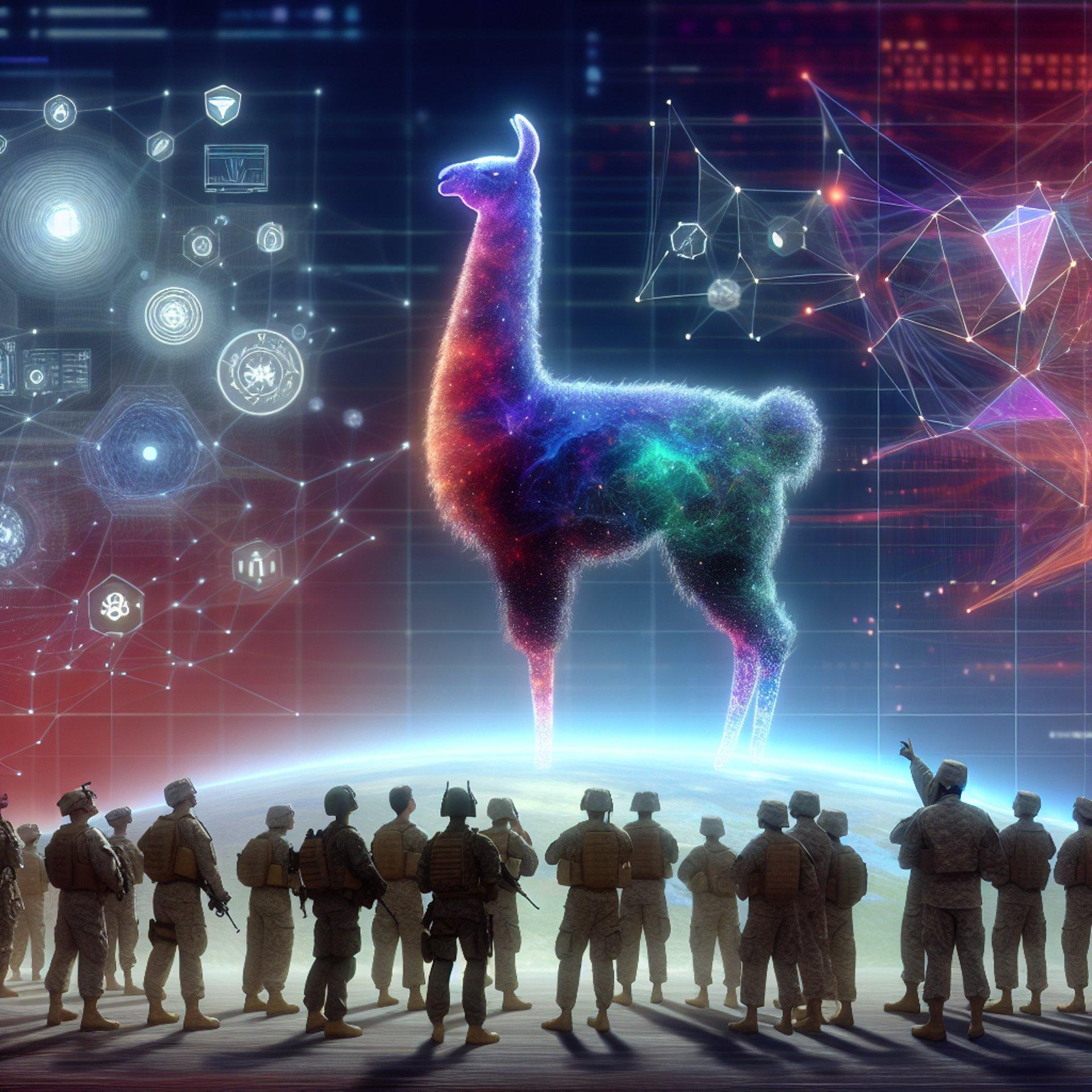 Banner for Meta's Llama AI Takes Flight in Defense: Empowering Allied Forces with Advanced AI Models