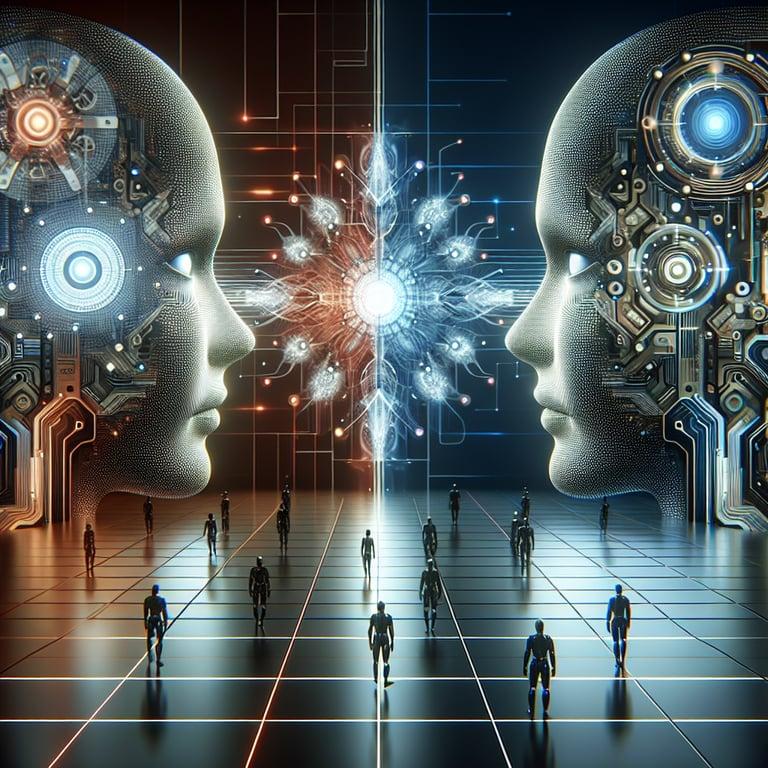 Banner for Tech Titans Battle: The AI Generative Showdown of 2025!
