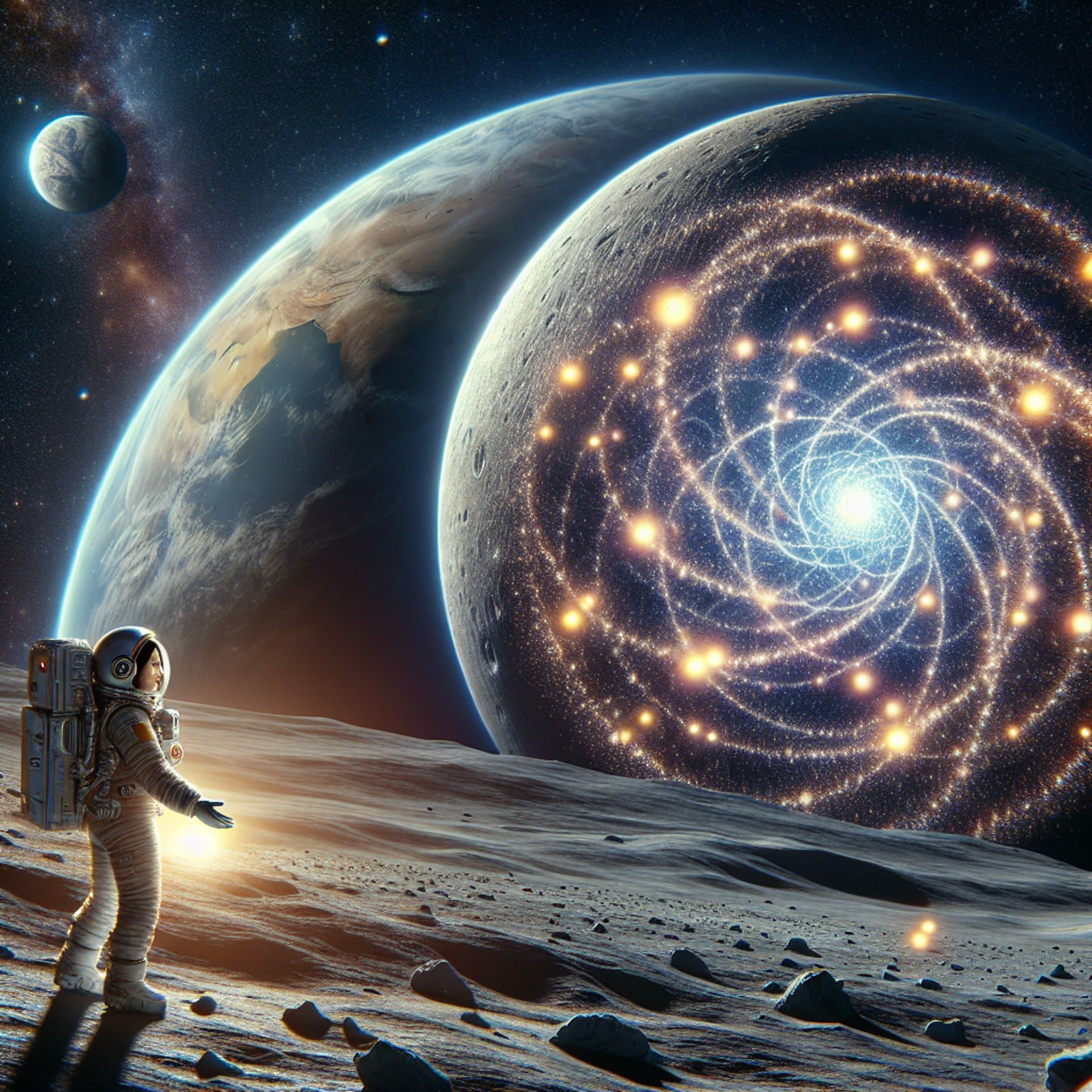 Banner for NASA Discovers Antimatter Particles on the Moon, A Game-Changer for Space Exploration!