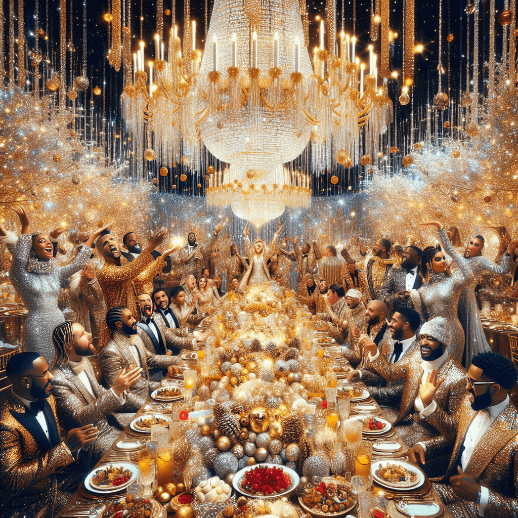 Kardashians Spill the Glitter on Christmas Party Costs!