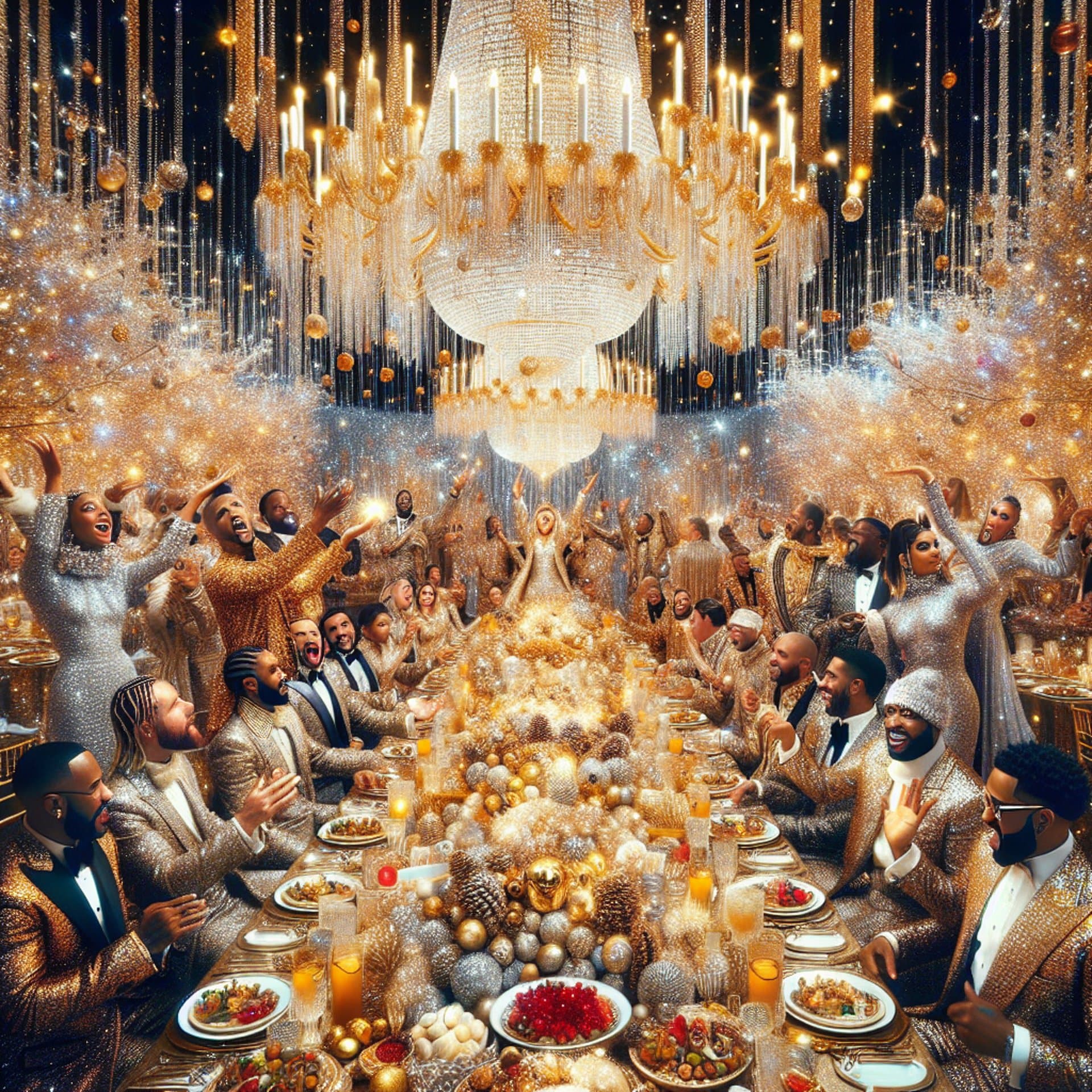 Kardashians Spill the Glitter on Christmas Party Costs!