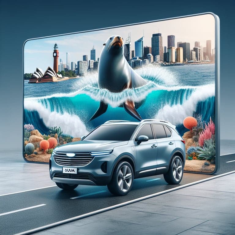 BYD's New Sealion 8 SUV Makes Waves Down Under!