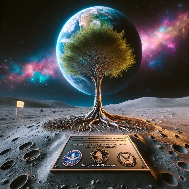 Lunar Roots: NASA and Richmond Police Dedicate a Moon Tree to Thomas C. Boushall Middle School