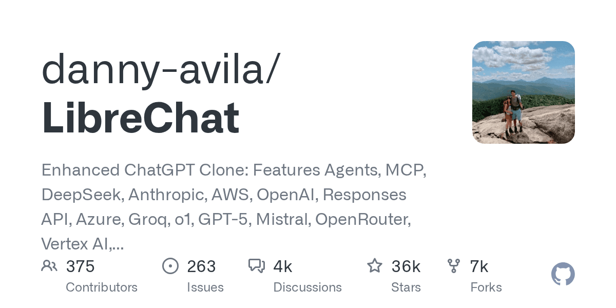 LibreChat screenshot