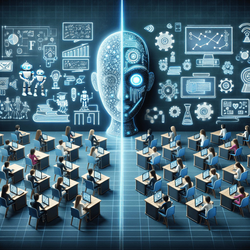 Banner for AI in Colleges: Revolutionizing Learning or Jeopardizing Education?