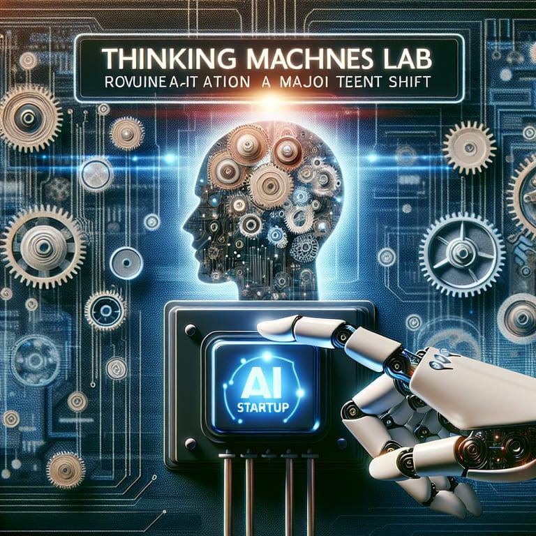 Banner for Ex-OpenAI CTO Mira Murati Launches AI Startup "Thinking Machines Lab" Amidst Major Talent Shift