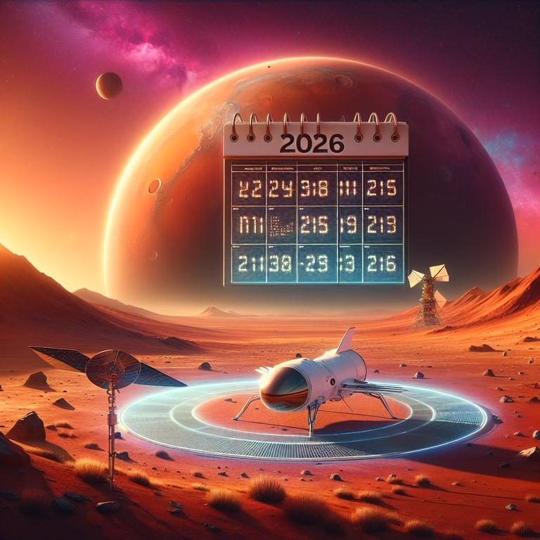 Banner for NASA's Mars Sample Return Mission Decision Delayed Until 2026