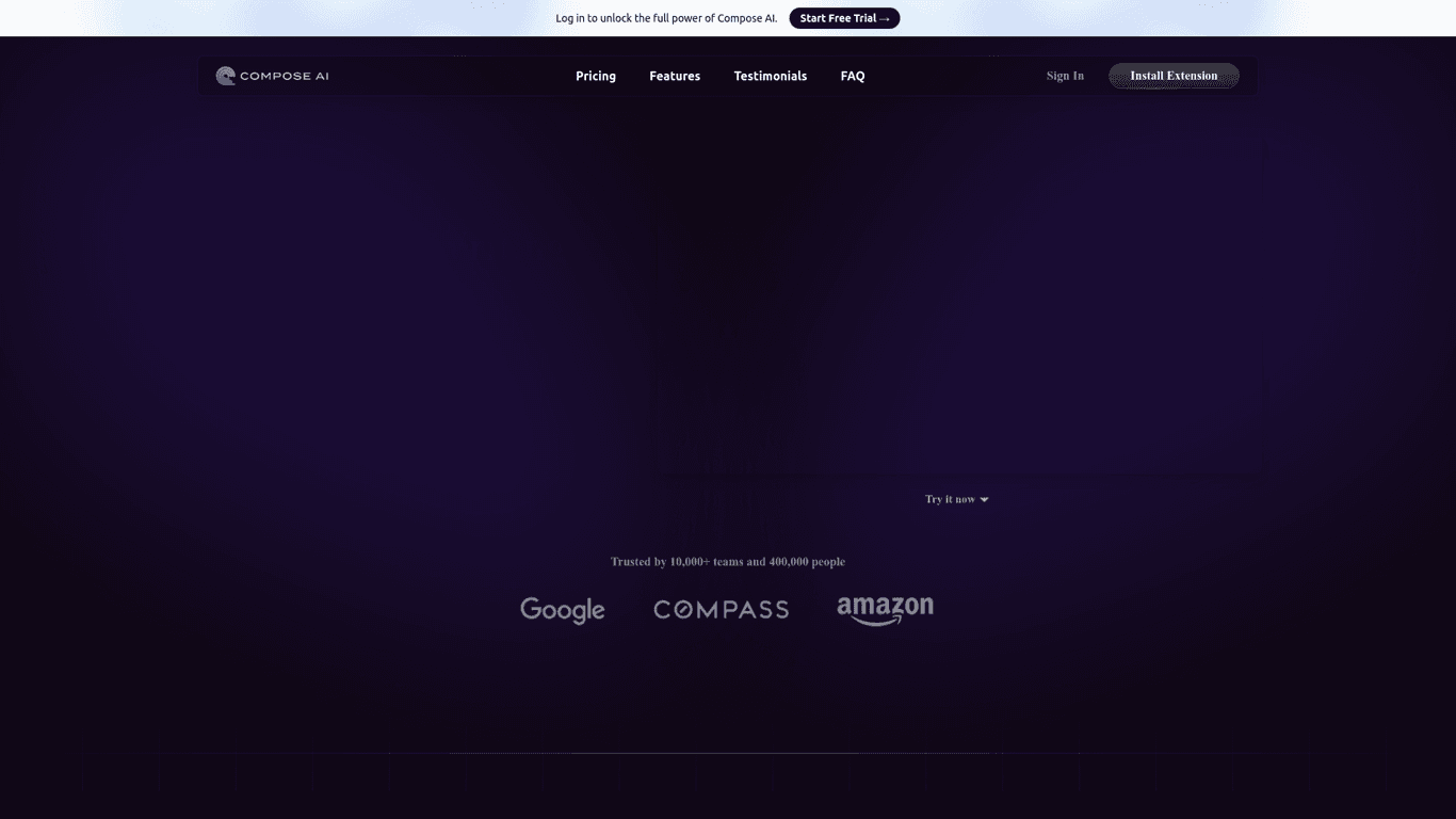 Compose AI screenshot