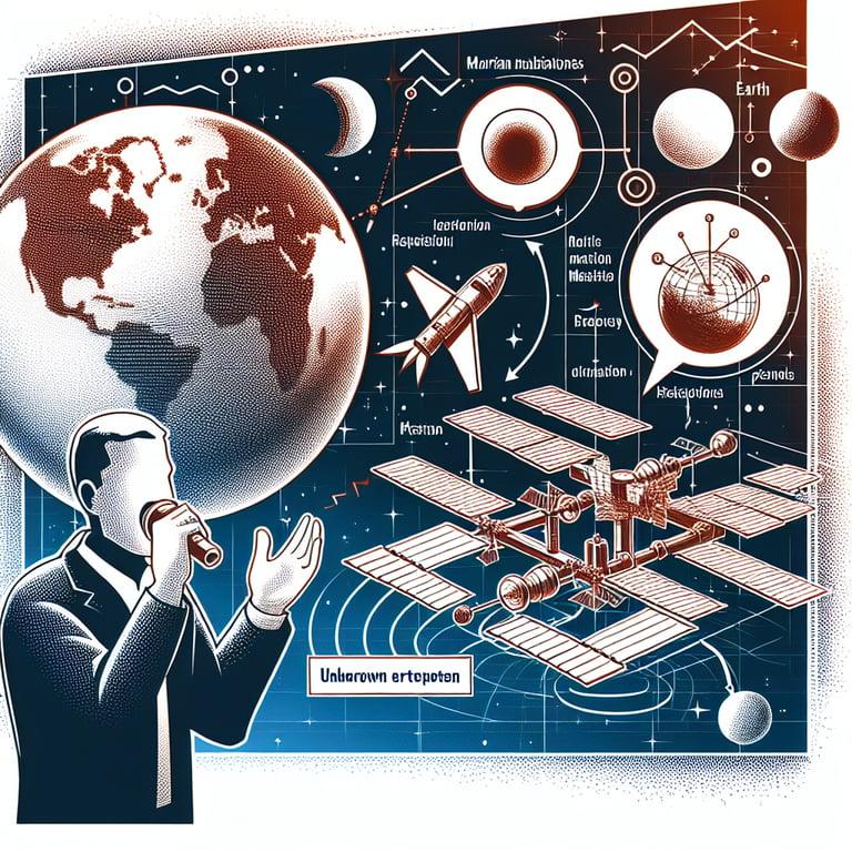 Banner for Elon Musk Advocates for Early Retirement of ISS to Focus on Mars Missions