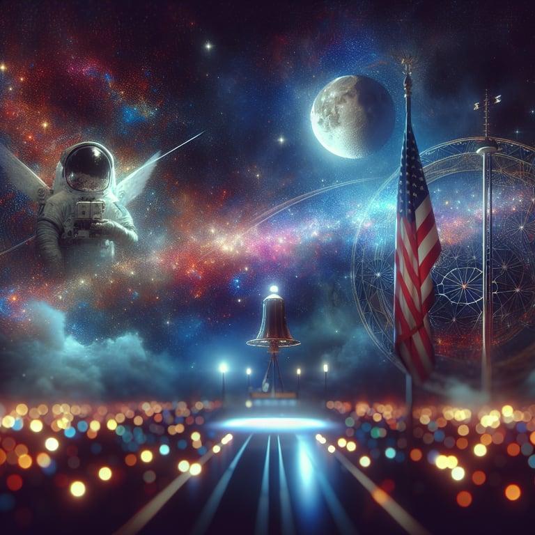 Banner for NASA's Artemis: A Celestial Odyssey Revitalizing U.S. Space Leadership