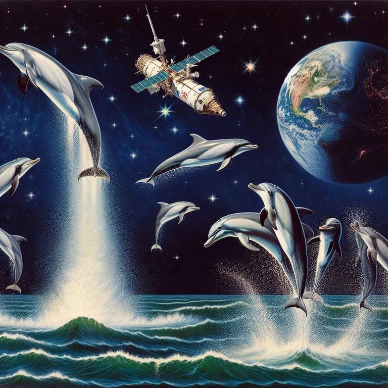 Banner for Dolphins Make a Splash at NASA's Epic Crew-9 Return!