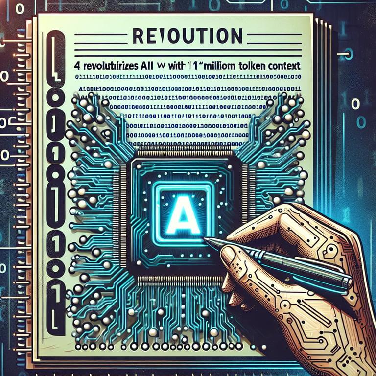 Banner for Claude Sonnet 4 Revolutionizes AI with Breakthrough 1 Million Token Context