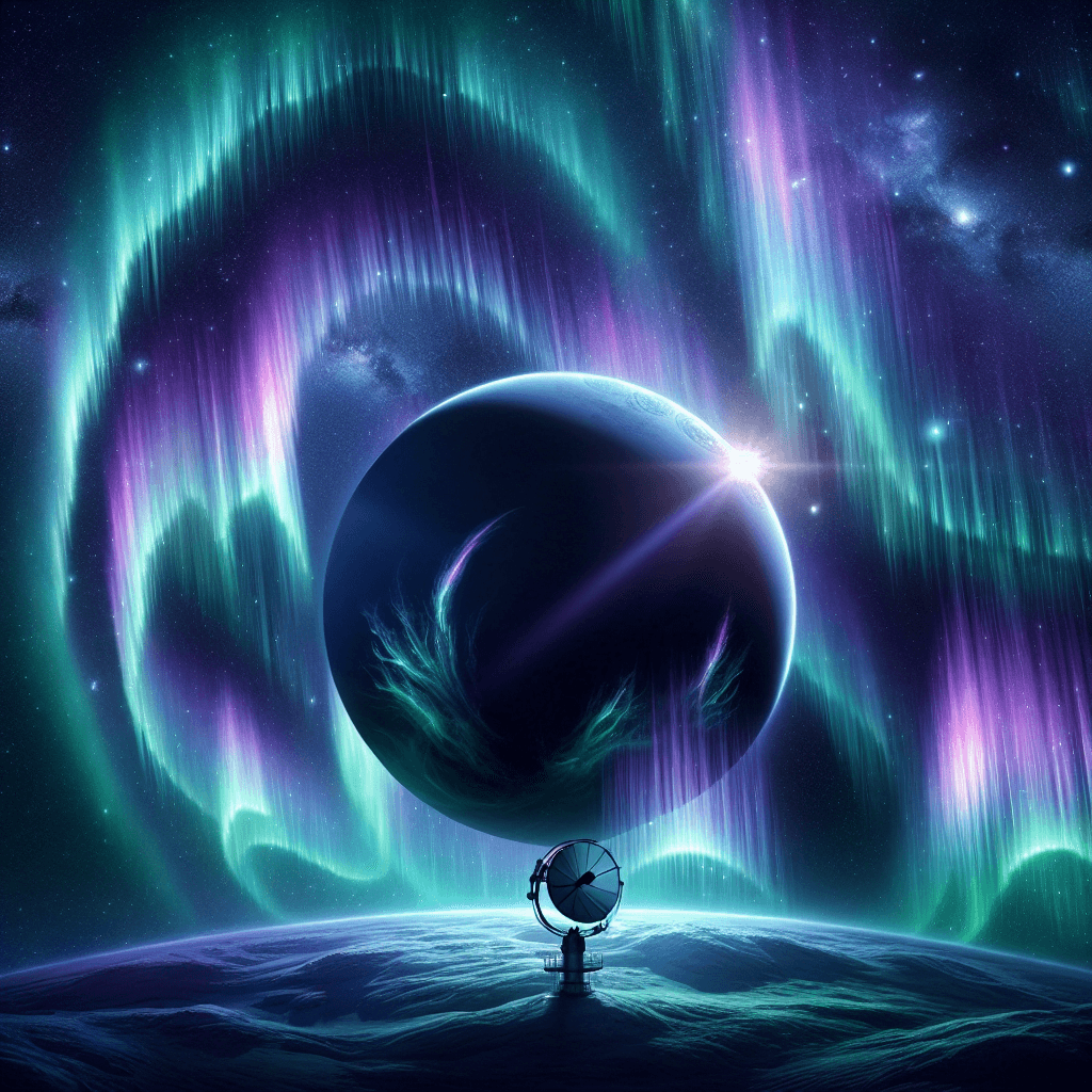 Neptune's Spectacular Auroras Spotted by JWST: A New Peek into the Ice Giant's Mysteries