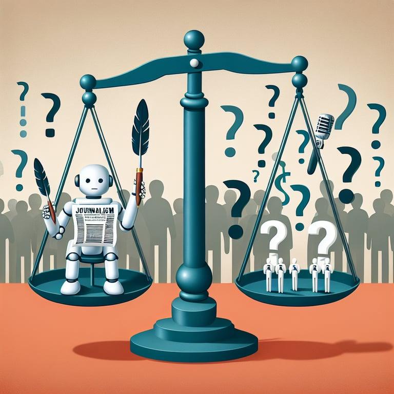 Banner for Can AI Keep Up with Journalistic Standards? The Ethical Debate Unfolds
