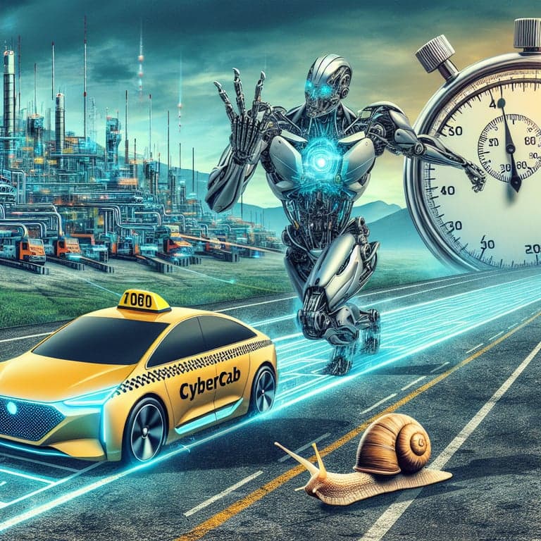 Banner for Tesla's 'Agonizingly Slow' Reality Check: Cybercab and Optimus Output Challenges