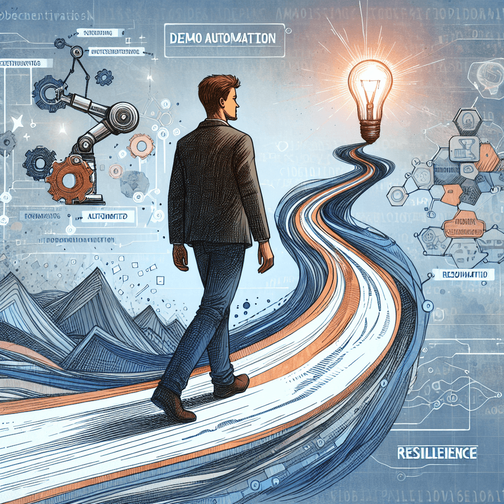 Banner for Garin Hess Pioneers 'Demo Automation' with Consensus: A Journey of Resilience and Innovation