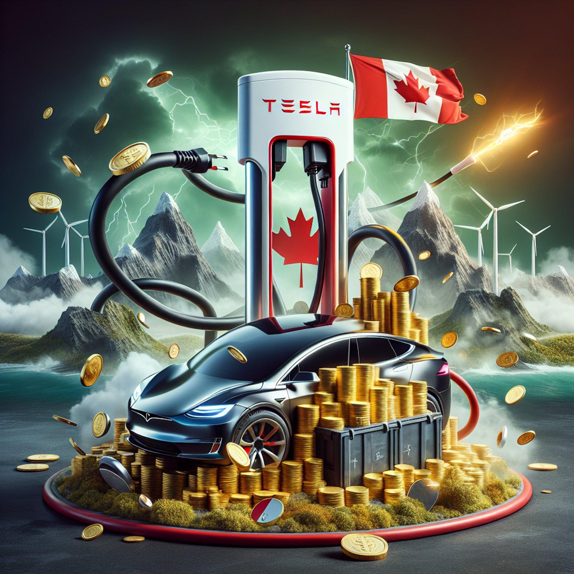 Banner for Canada's EV Mandate: A Billion-Dollar Boost to Tesla's Wallet and Industry Challenges Ahead
