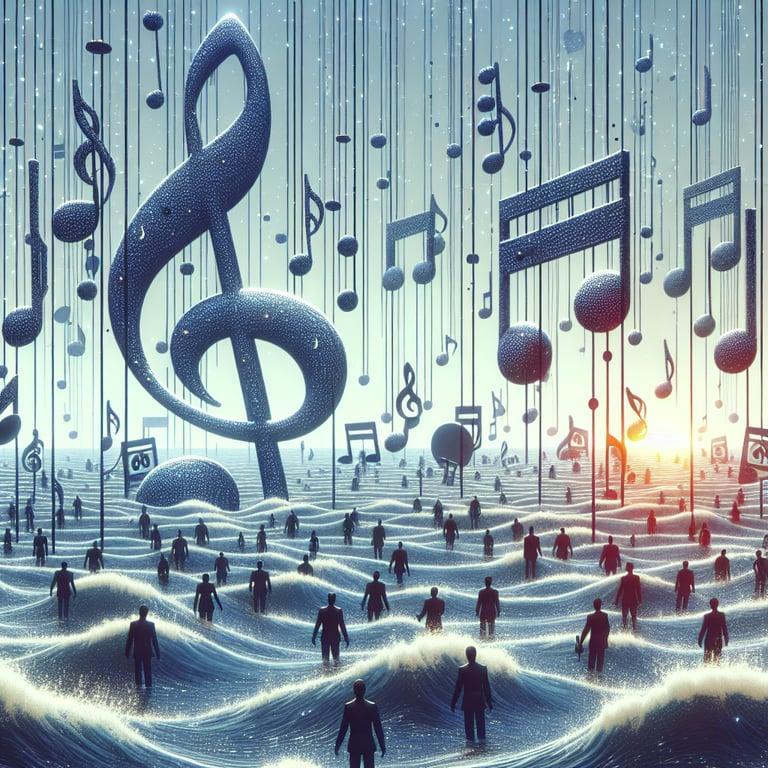Banner for Revolutionizing Harmonies: Music Giants Navigate AI Licensing Waters