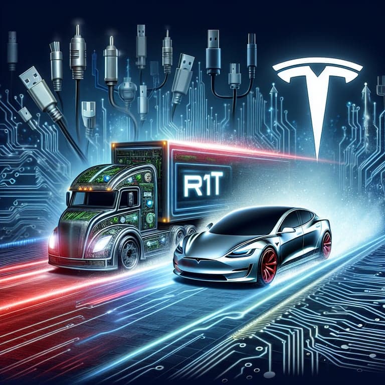 Rivian Shakes Tesla's Throttle with R1T's Silicon Valley Surge
