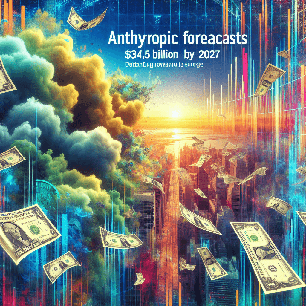 Banner for Anthropic Forecasts Staggering Revenue Surge to $34.5 Billion by 2027