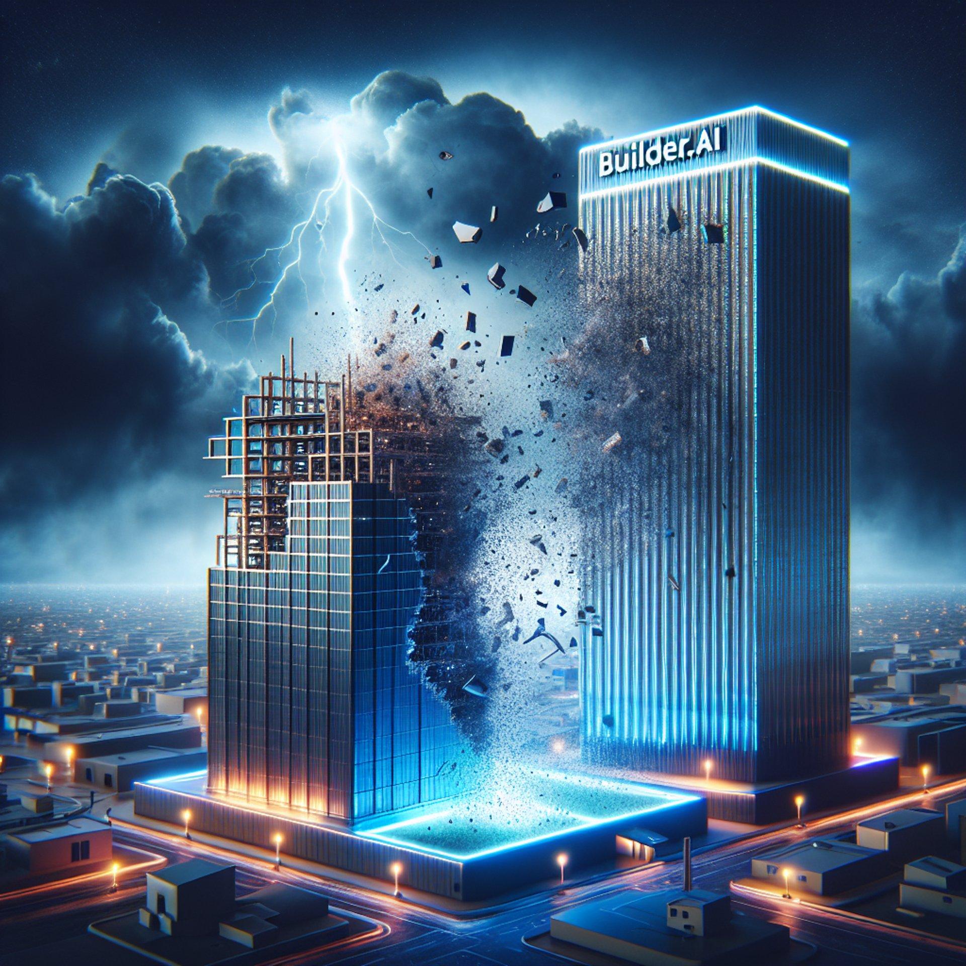 Banner for Builder.ai's Downfall: Microsoft-Backed AI Startup Files for Bankruptcy Amid Financial Turmoil