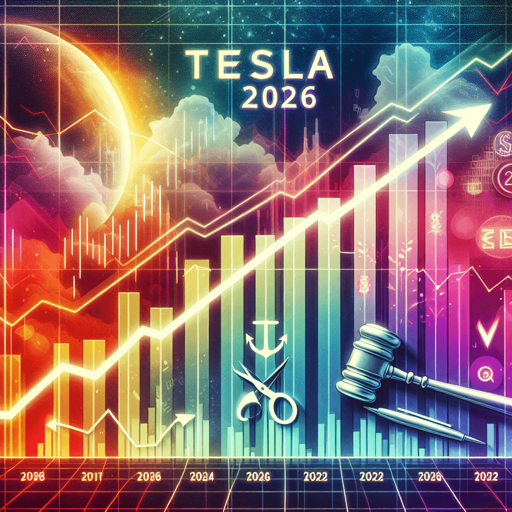 Tesla's Stock Takes a Tumble to 2026 Lows Amid UBS Cuts and Rising Regulatory Challenges