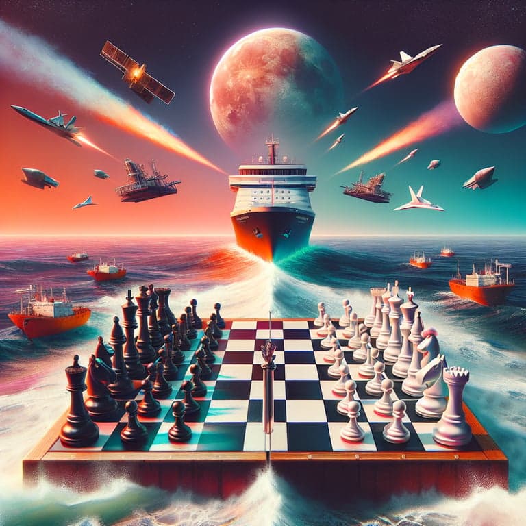 Banner for Tensions in the Strait: Trump's Bold Threats & NASA's Lunar Leap