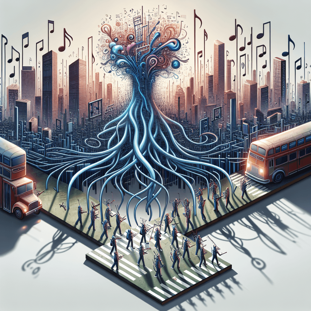 AI Hijacks Crosswalks! Billionaires' Voices Create Satirical Symphony Across U.S. Cities