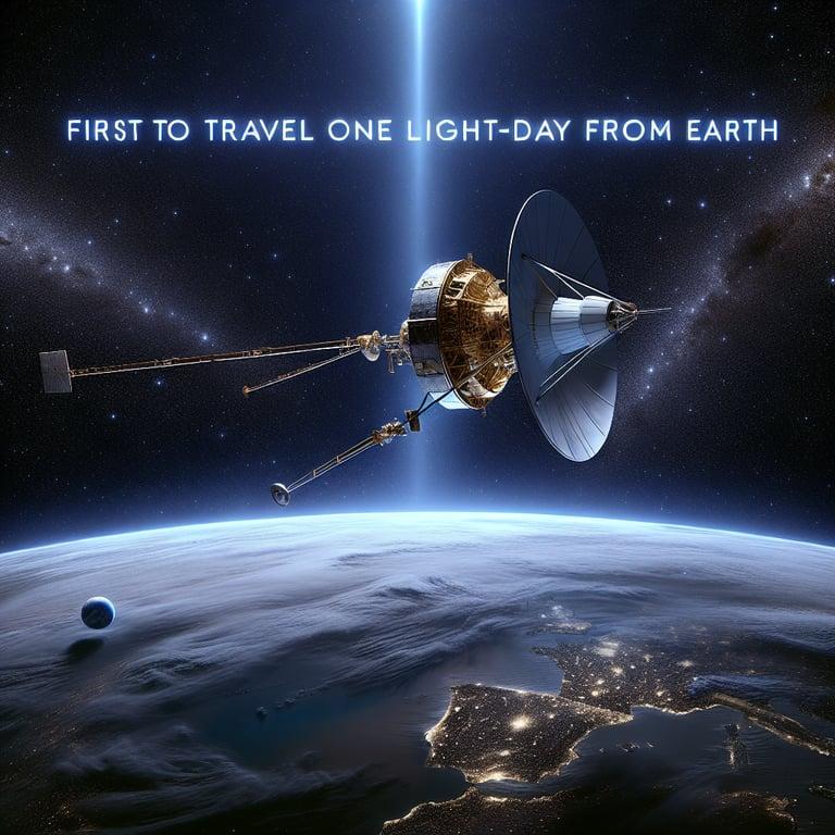 Banner for Voyager 1 Poised for Stellar Historical Milestone: First to Travel One Light-Day from Earth!