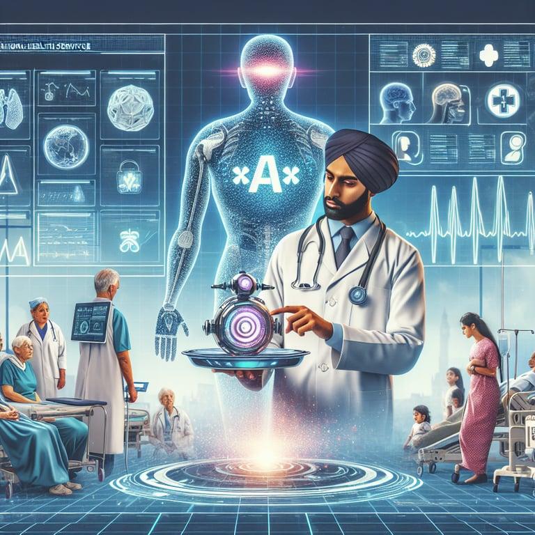 Banner for NHS Pioneers with AI-Powered Early Warning System for Patient Safety