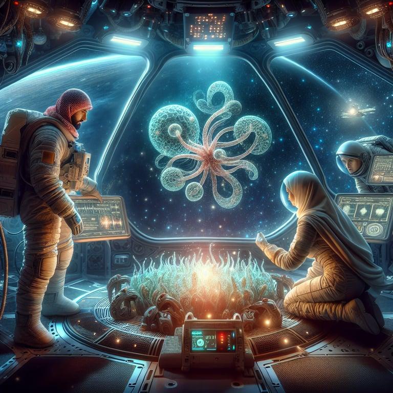 Banner for NASA Discovers Potential Biological Debris That Could Hold the Key to Freezing Aging in Space