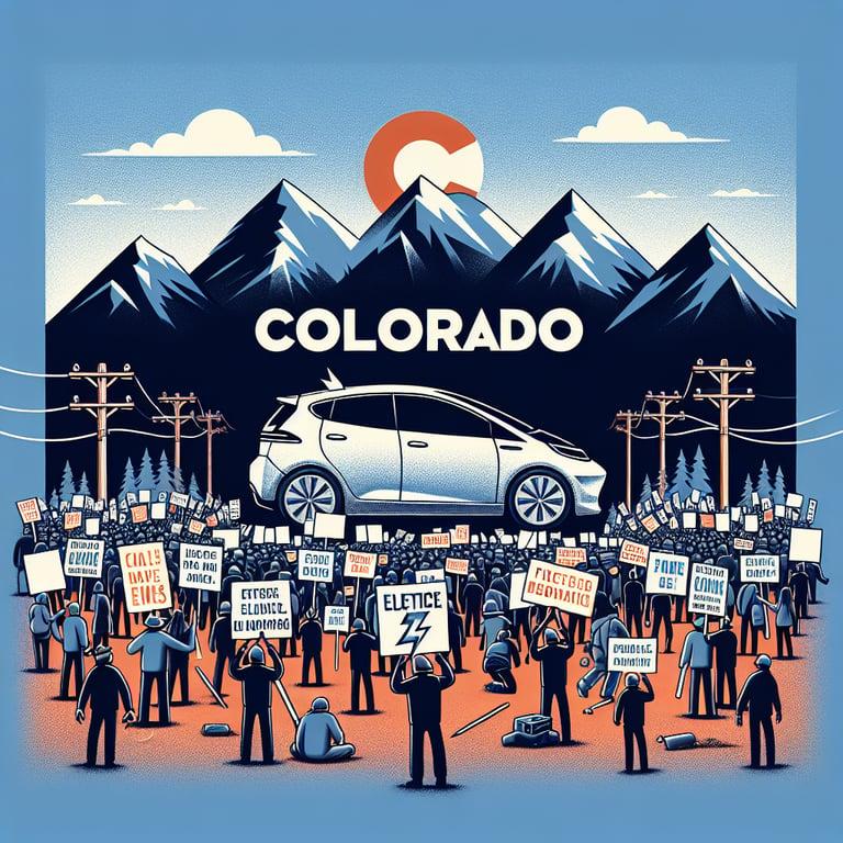 Banner for Tesla Faces a 'Takedown': Protests Rock Dealerships Across Colorado