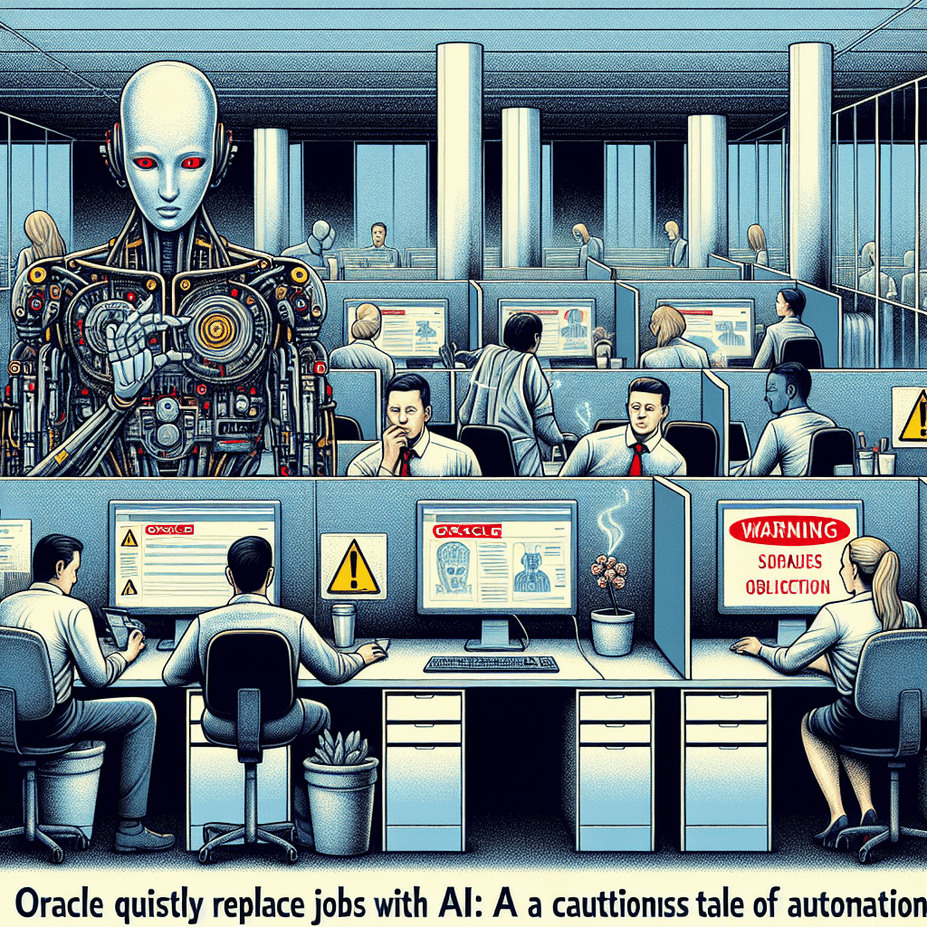 Banner for Oracle Quietly Replaces Jobs with AI: A Cautionary Tale of Automation
