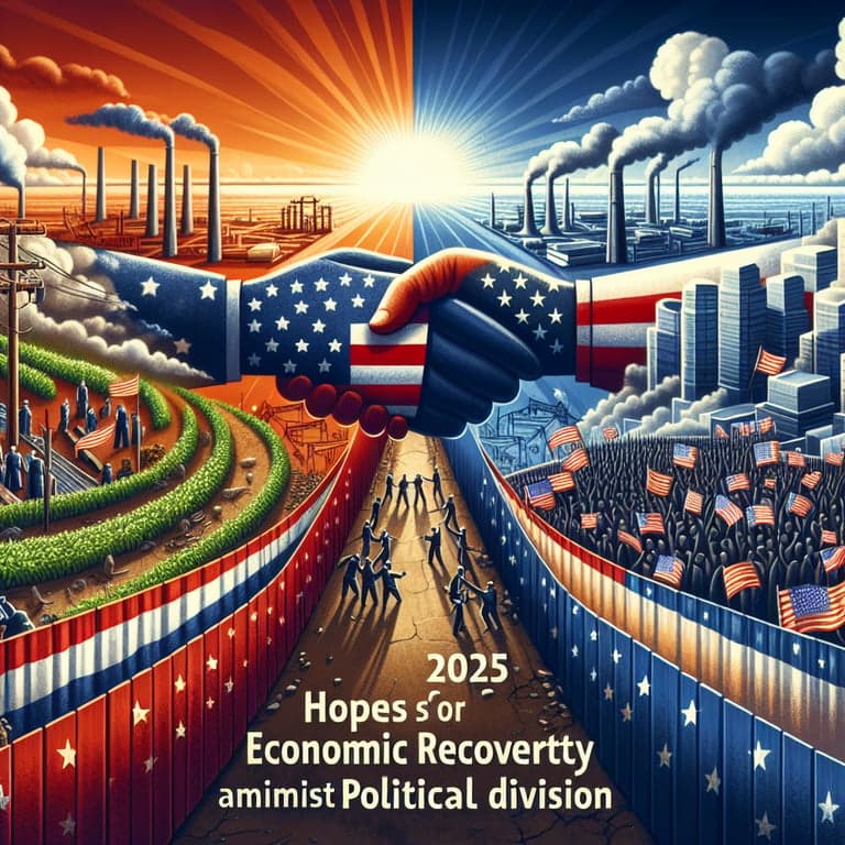 President Biden's 2025 State of the Union: Hopes for Economic Recovery Amidst Political Division