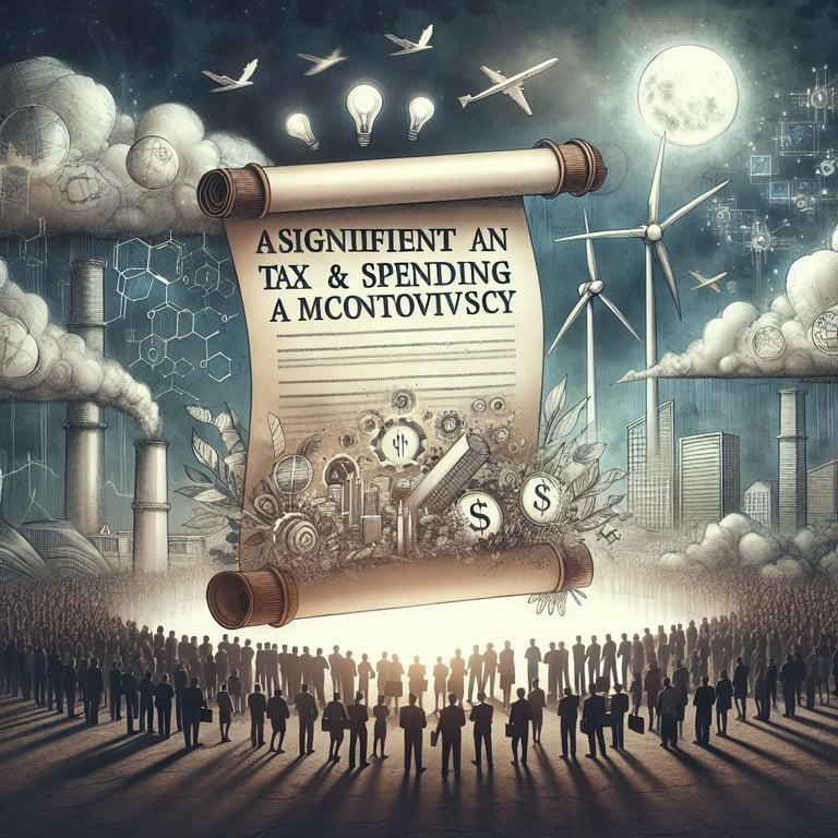 Banner for Tax and Spending Megabill Spurs Innovations Amidst Controversy