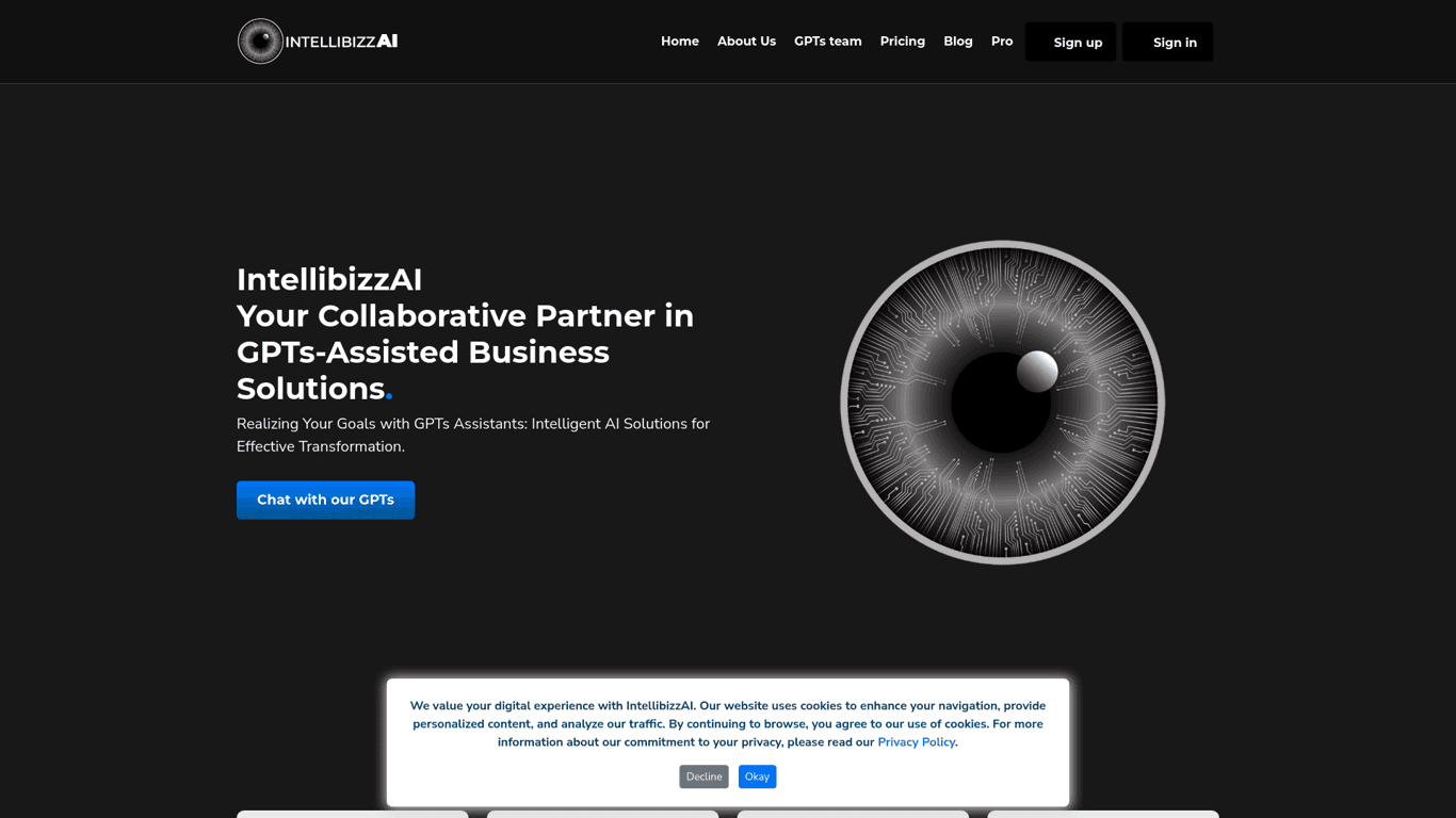 IntellibizzAI screenshot