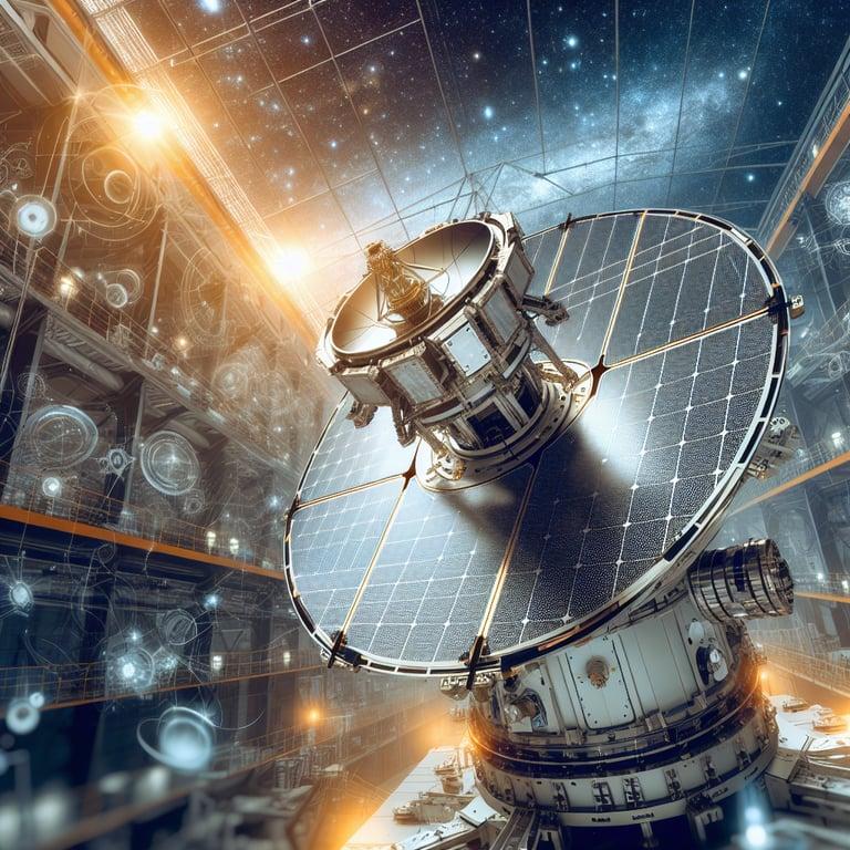 Banner for NASA Nears Completion of Grace Roman Space Telescope with New Solar Panels!