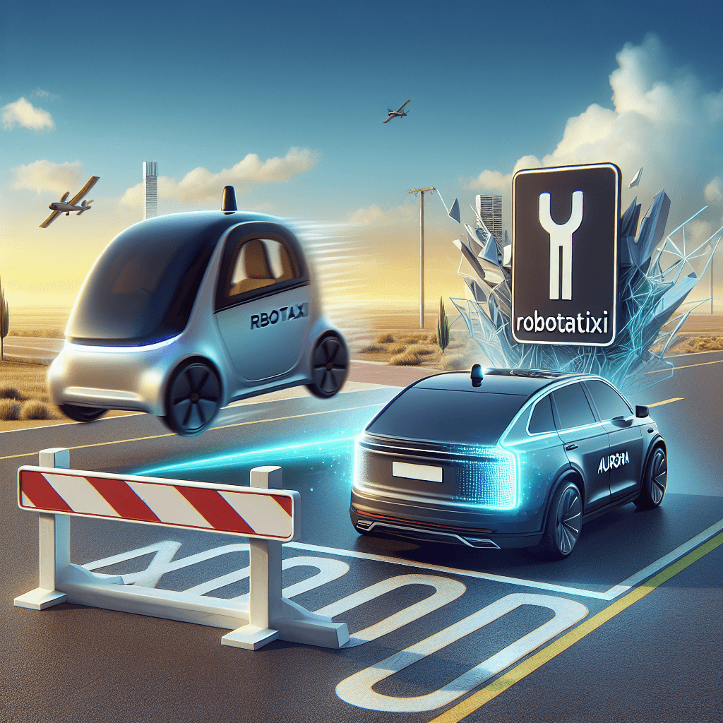 Tesla Hits a Roadblock: Denied Robotaxi Trademark, While Aurora Says Goodbye to a Co-Founder