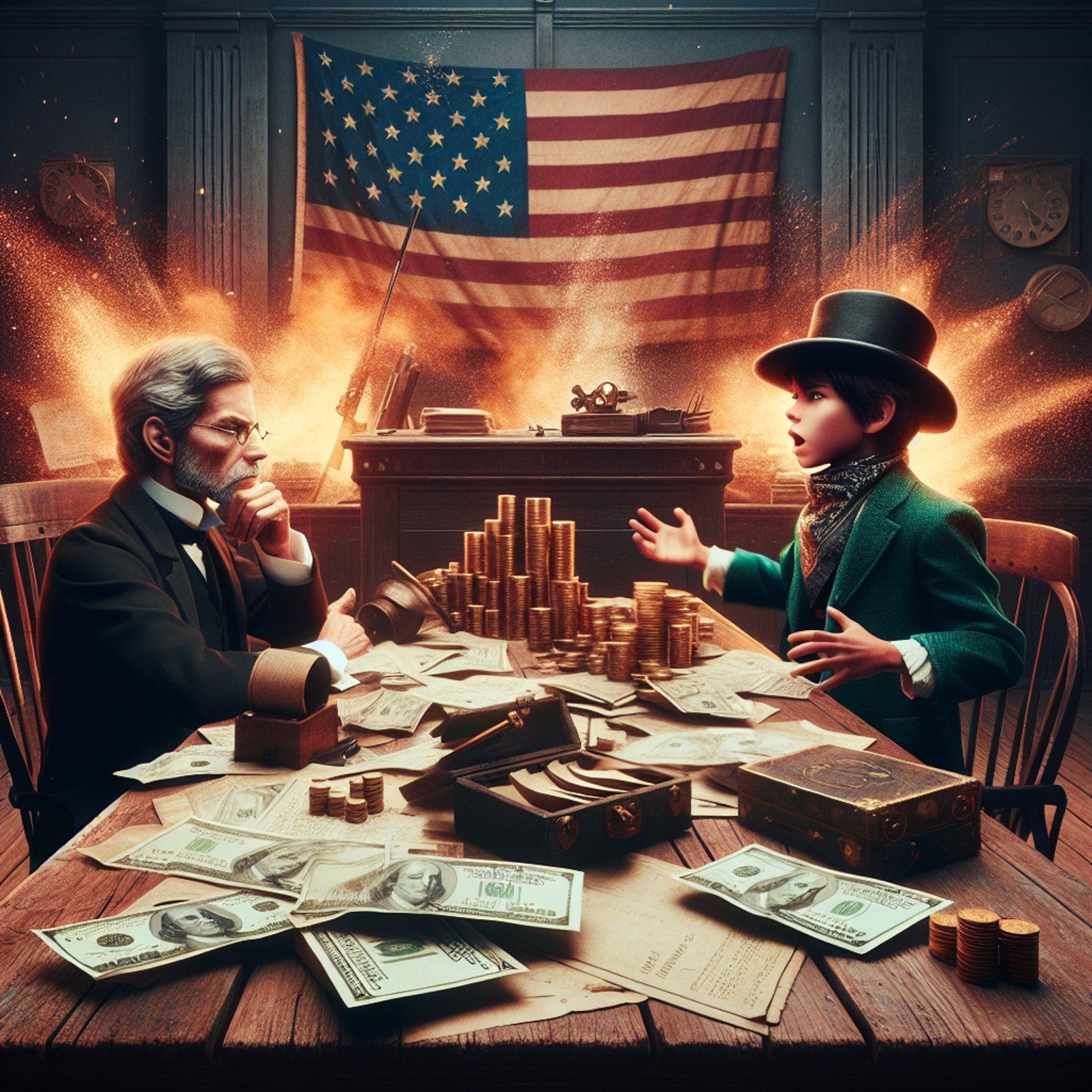 Banner for Explosive Showdown: Treasury Secretary and Elon Musk's Wild West Wing Tiff