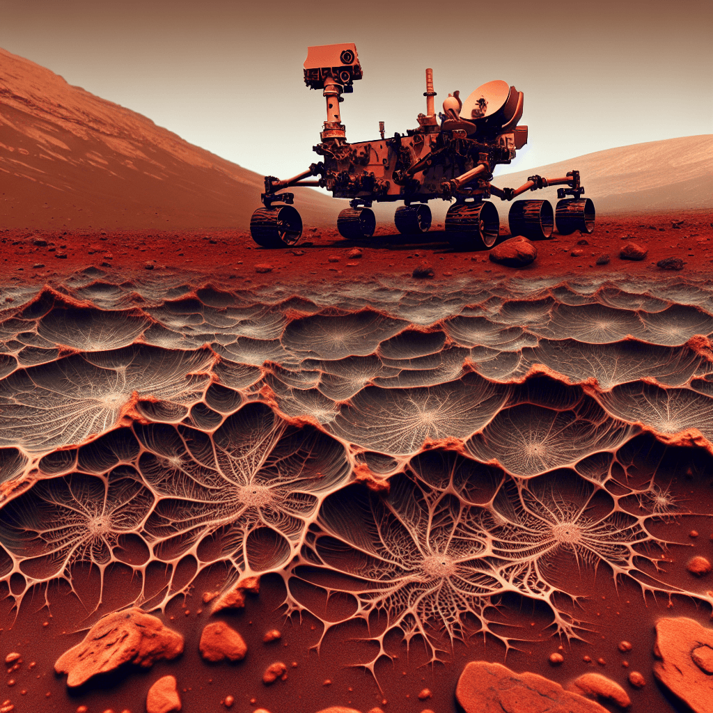 Banner for NASA's Curiosity Rover Unveils Mysterious "Spiderwebs" on Mars
