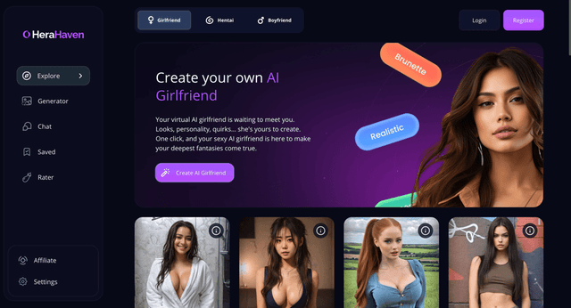 Thumbnail image for HeraHaven AI