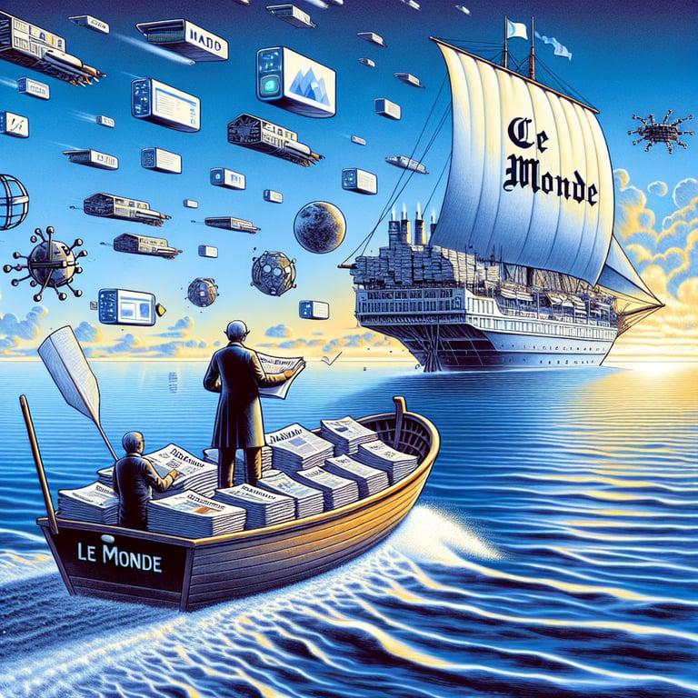 Banner for Le Monde Teams Up with AI Startup Perplexity in Innovative Content Partnership