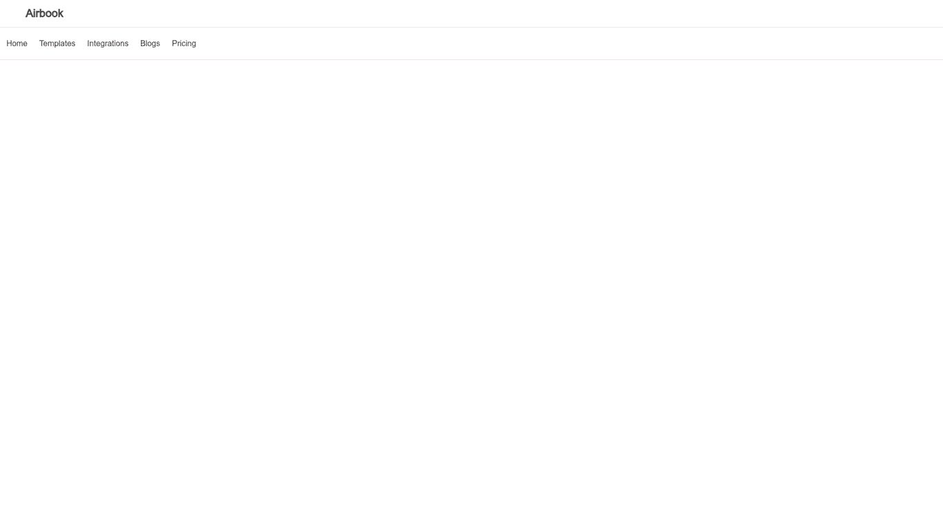 Airbook screenshot