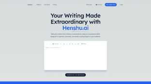 Thumbnail image for Henshu.ai